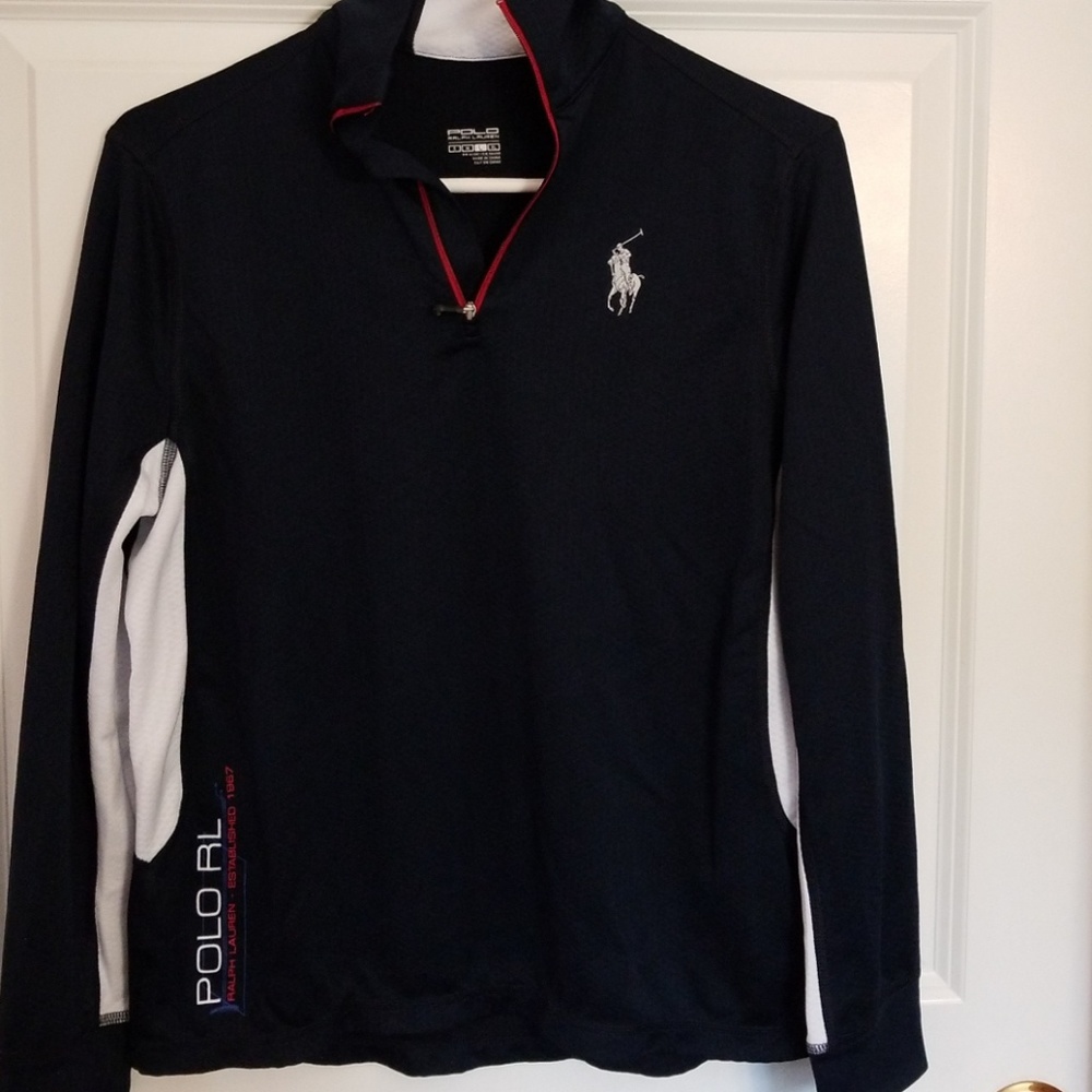Boys Polo quarter zip popover